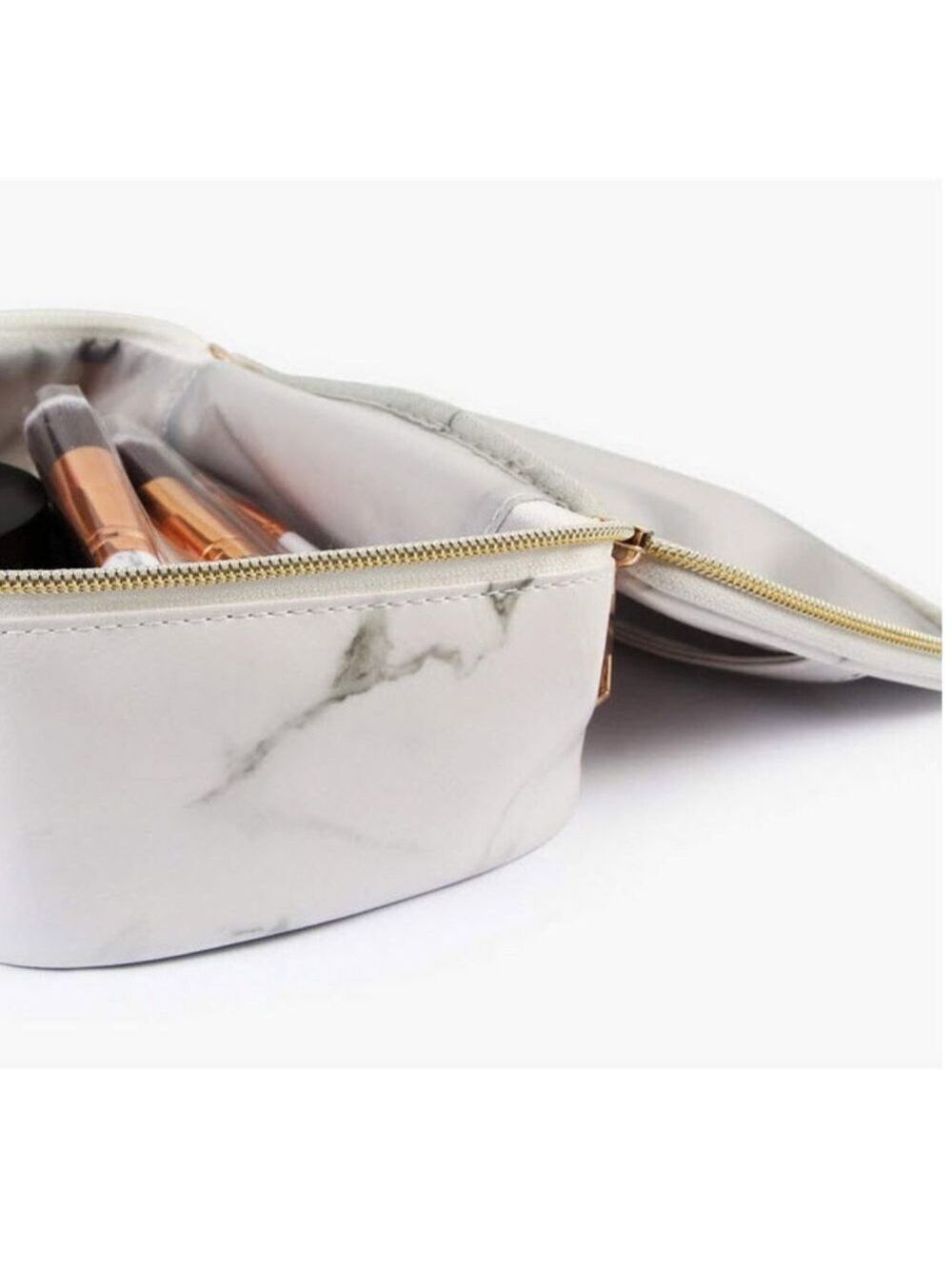 cute faux marble pattern makeup bag - Picture 2 of 7